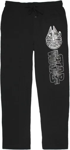 Miniatura 4 de STAR WARS The Millennium Falcon Print - Pantalones de descanso para hombre Negro