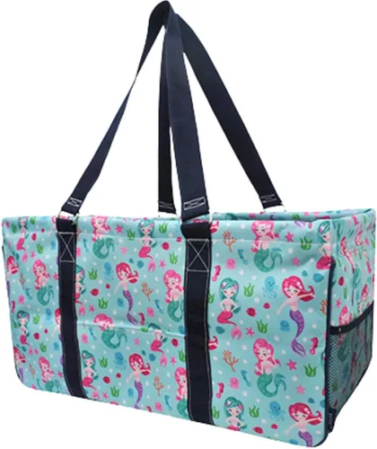 Miniatura 30 de NGIL Bolsa de comestibles reutilizable extra grande plegable de gran tamaño para comestibles, almacenamiento, picnic, playa, Flecha-negro