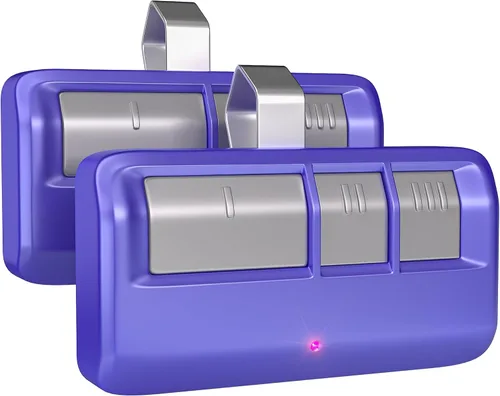 Miniatura 14 de Control remoto universal para puerta de garaje con clip para visera, para abridores LiftMaster/Chamberlain/Craftsman, adecuado para botones
