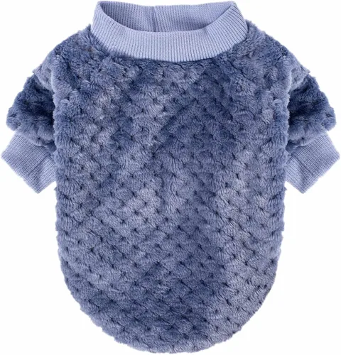 Miniatura 5 de Suéter para perro, paquete de 2 o 3 suéteres para perros pequeños y medianos o gatos, ropa cálida de franela suave para perros hembras o niños