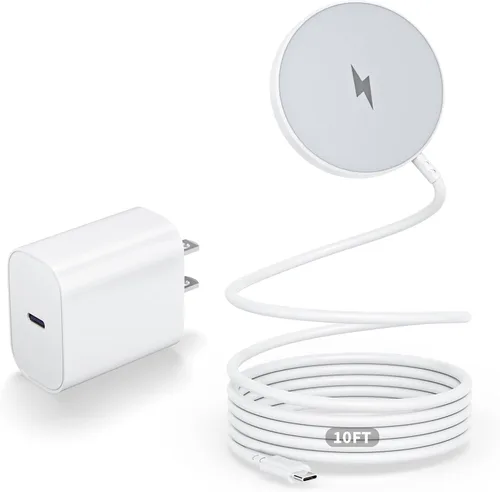 Miniatura 9 de Cargador Inalámbrico Magnético Rápido Apple Mag-Safe para iPhone 16 Pro Max/16 Pro/iPhone 15 Pro Max/15 Plus/14/13/12/AirPods 3/2/Pro/Pro 2