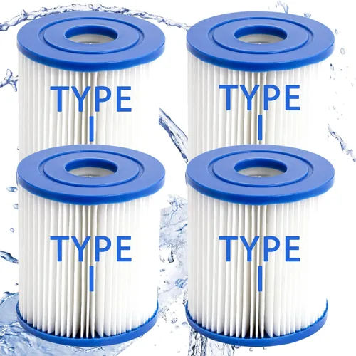 Miniatura 9 de Cartuchos de filtro de piscina, cartuchos para filtro de piscina sobre el suelo, accesorio de cartucho para uso en bomba de filtro de piscina fácil