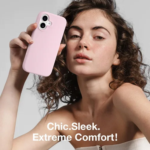 Miniatura 311 de GONEZ Funda de silicona para iPhone 15 Pro Max, compatible con Magsafe, protector de cámara + protector de pantalla, forro de microfibra suave