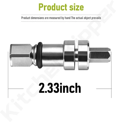 Miniatura 2 de Acoplador de eje de corte para pasta compatible con batidora de pie Kitchen-Aid – Para rodillo de pasta serie KSMP y cortador de reparación