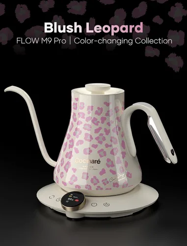Miniatura 3 de Cocinare Hervidor eléctrico de cuello de cisne, control preciso de temperatura de ±0.5 °F, calentamiento rápido de 1500 W, café y té, acero