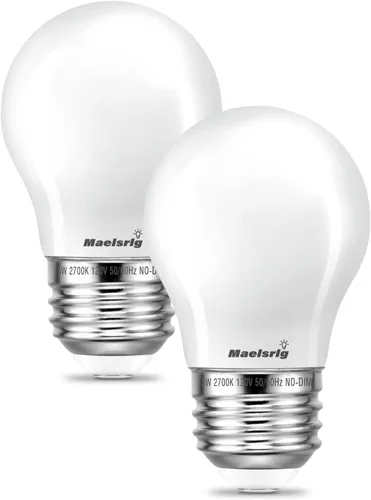 Bombilla LED para Electrodomésticos, Equivalente a 40W, Bombillas para Campana de Cocina, Blanco Cálido 2700K, 5W 500 Lúmenes, No Regulable, Base