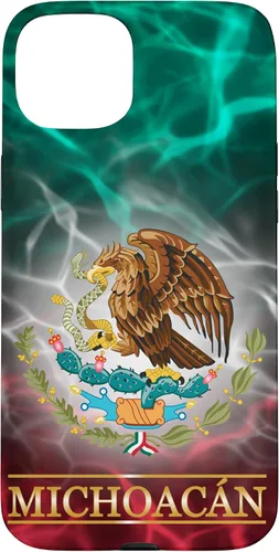 Miniatura 8 de Funda para iPhone 11 con la bandera de México de Michoacán, funda con orgullo de raíces mexicanas