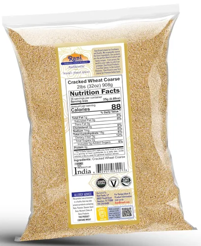 Miniatura 3 de Rani - Trigo grueso agrietado (trigo fada/bulgur #3) 32 onzas (2 libras) 32.03 oz ~ Todo natural Vegano Apto para gluten Sin OMG Kosher