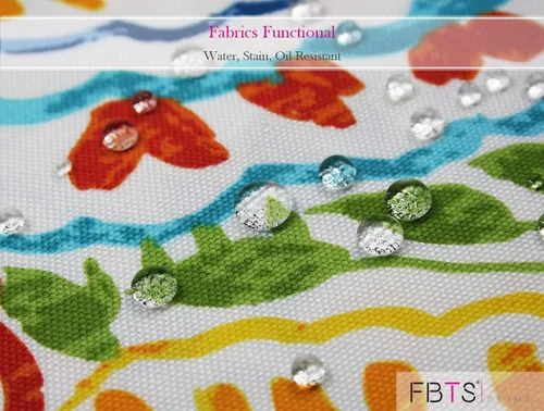 Miniatura 4 de Paquete de 2 cojines decorativos impermeables para exteriores con insertos para muebles de patio, cojines cuadrados de 18 x 18 pulgadas, resistentes
