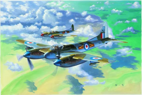 Miniatura 2 de Trumpeter Kit de modelo Havilland Hornet F.3