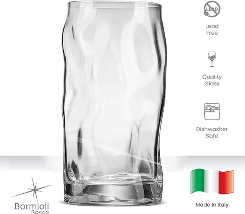 Miniatura 4 de Bormioli Rocco Sorgente 15.5 oz. Vasos enfriadores, juego de 6