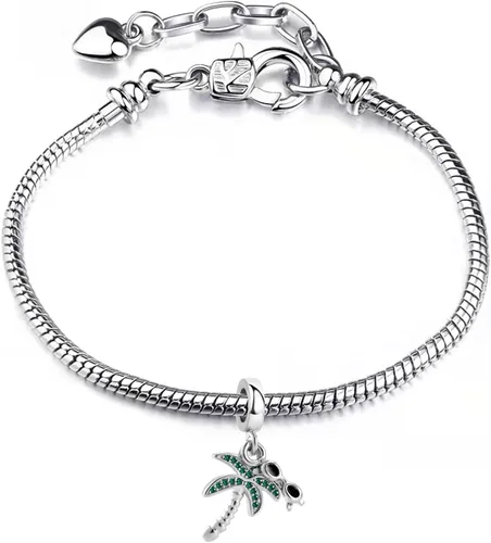Miniatura 2 de Chili Jewelry Abalorio de palma de coco con gafas de sol, compatible con pulseras Pandora