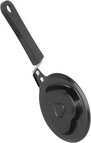 Miniatura 8 de plplaaoo Mini bandeja para huevos, sartén de huevos, sartén antiadherente para huevos, sartén antiadherente innovadora coreana para desayuno