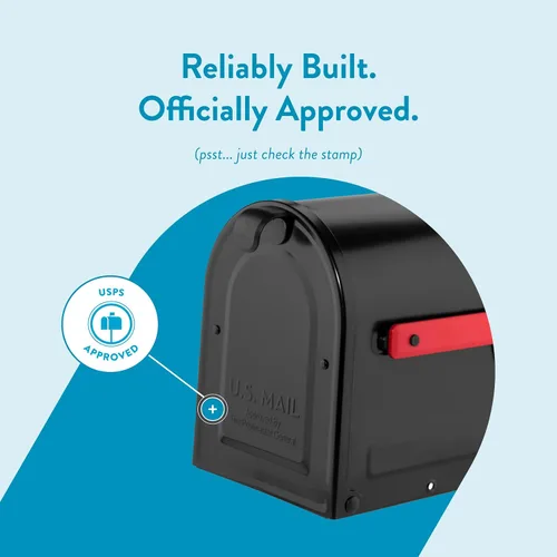 Miniatura 9 de Architectural Mailboxes 7600B-10 MB1 Buzón mediano, negro