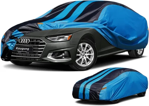 Miniatura 43 de Kaugung - Funda para auto a medida para Chevy Chevrolet Malibu (2016-2025), impermeable para todo tipo de clima, cubierta exterior completa