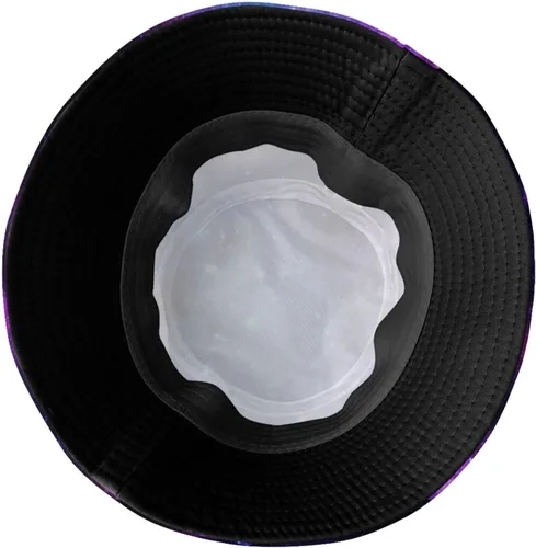 Miniatura 5 de Sombrero de pescador con patrón de galaxia, sombrero de pescador de estrella, gorra de playa para adultos, mujeres, hombres, viajes, camping