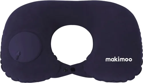 Miniatura 2 de Almohada inflable de viaje, almohada de cuello para viajes, almohada inflable para viajes, almohada de avión, almohada inflable, almohada de avión