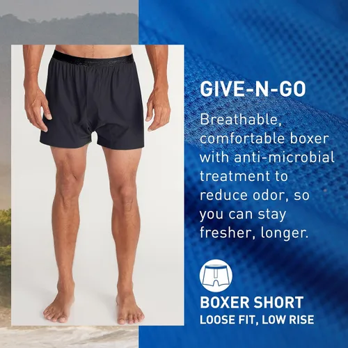 Miniatura 2 de ExOfficio Men's Give-n-go Boxer Shorts 2 Pack