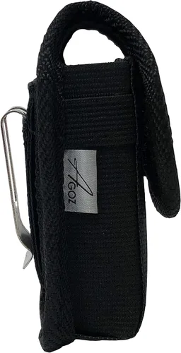 Miniatura 2 de Agoz JitterBug - Funda para teléfono, funda vertical con clip para cinturón, funda resistente con clip de metal, trabillas para cinturón