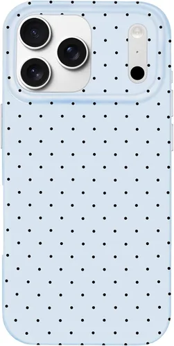 Miniatura 125 de Hython Funda para iPhone Air, diseño estético de lunares lindos, funda simple de 6.5 pulgadas, delgada, antiarañazos, parachoques de TPU suave, a