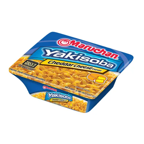 Miniatura 5 de Maruchan Yakisoba - Sabor a queso cheddar, 3.96 onzas, paquete de 8, (4178990766)