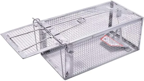 Miniatura 6 de Trampa para ratas de calidad, trampas de jaula de ratones con animales vivos, atrapa y libera ratones, ratas, ardillas, plagas, roedores y plagas