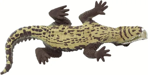 Miniatura 4 de Safari Ltd. Figura de caimán – Figura realista de reptil de 5 pulgadas – Juguete educativo para niños, niñas y niños a partir de 3 años