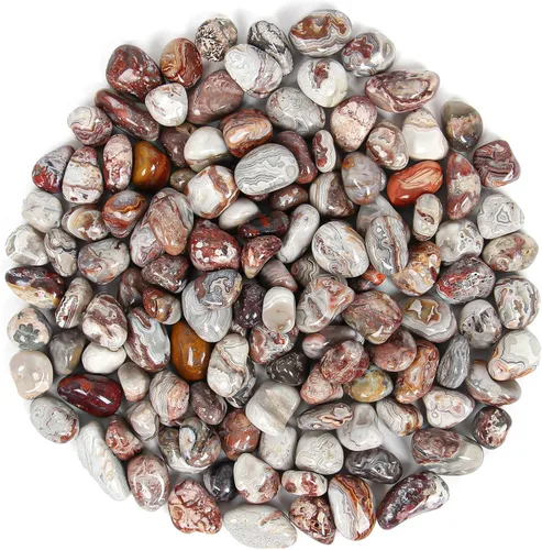 Miniatura 41 de Fragmentos de piedras de cristal mezclado natural de 1.1 libras - Piedras preciosas de cristal curativo triturado para brujería, rocas decorativas