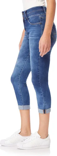 Miniatura 3 de WallFlower Sassy Crop Insta Soft Juniors de talle alto para mujer (estándar y plus)