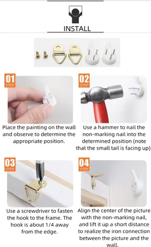 Miniatura 5 de TINDAY Kit de 2 piezas enmarcadas de pintura por números para adultos, principiantes, niños, pintura acrílica por números, pintura acrílica para 2