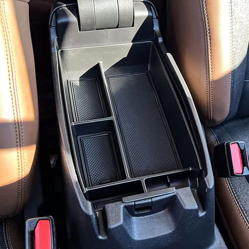 Miniatura 4 de TACORBO Organizador de consola central compatible con Ford Escape 2020 2024 2025 2026 y 2021-2024 2025 Bronco Sport Accesorios, Bandeja de inserción