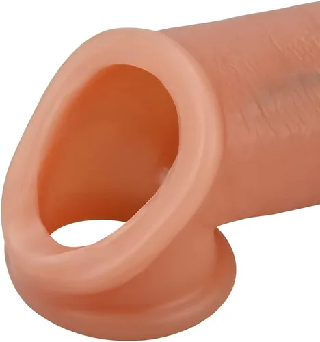 Miniatura 9 de SXOVO Consoladores realistas de silicona líquida para el pene, 3 piezas para el pene, juguete sexual realista de vetas y glande para pene, juguete