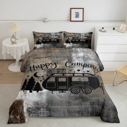 Miniatura 22 de Erosebridal Juego de ropa de cama turquesa tamaño individual para niños y niños, color verde azulado y gris degradado para niñas y adultos, relleno