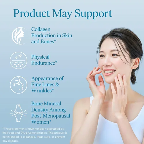 Miniatura 5 de The 'Pause Life Skin & Bone, Verisol & Fortibone Péptidos de colágeno, fórmula en polvo con ácido hialurónico y vitamina C, suplemento sin gluten