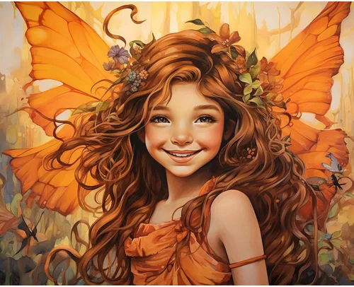 Miniatura 30 de Angel Girl - Pintura por números para adultos, corona de rosas rosadas, pintura al óleo digital, pintura acrílica, kit de pintura linda para niñas