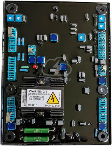 Thunder Parts MX321 AVR | Reemplazo genérico para regulador de voltaje automático Cummins MX321 para generador | 2 años de garantía!