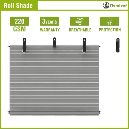 Miniatura 2 de Persianas enrollables para exteriores, para porche, terraza, pérgola, patio, balcón, glorieta, privacidad, 4 pies de ancho x 6 pies de alto