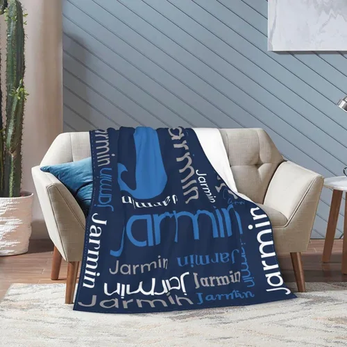 Miniatura 5 de Manta de bebé personalizada para niños, manta de bebé con nombre para recién nacido, mantas de bebé personalizadas para niños, regalos