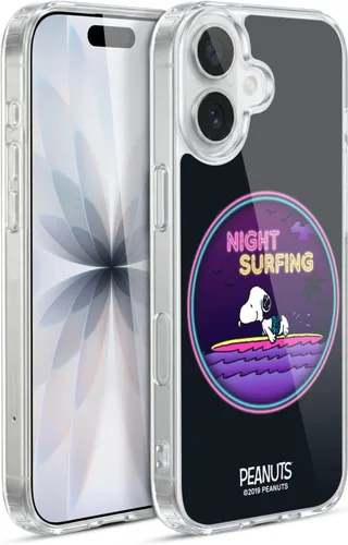 Miniatura 21 de Head Case Designs Peanuts Tropical Surf Snoopy Aloha Disco Gel Funda con licencia oficial [protección de grado militar] compatible con Apple iPhone