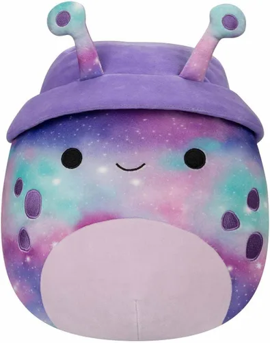 Miniatura 9 de Squishmallows Stokely el oso Kodiak marrón original de 12 pulgadas con vientre mullido y sombrero de pescador, peluche oficial de Jazwares