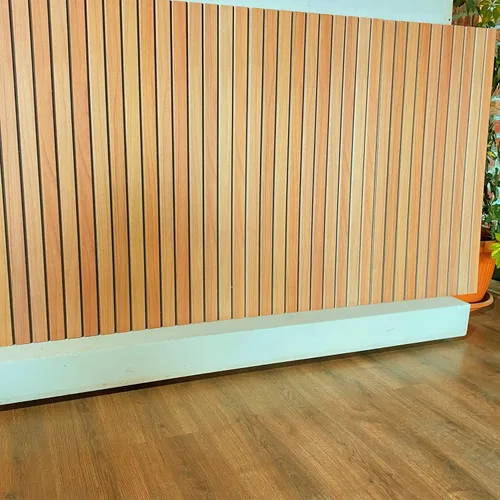 Miniatura 2 de Dundee Deco Paneles de pared 3D con efecto de madera, revestimiento, paneles de pared de aspecto de madera marrón amarillento, revestimiento