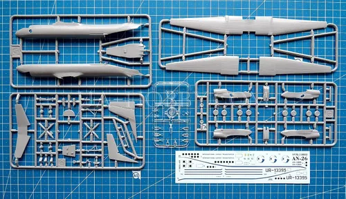 Miniatura 4 de Sova Modelo 14003-1/144 - An-26. Rizo de código OTAN. Kit de modelado de plástico