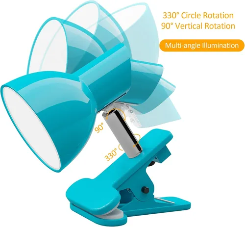 Miniatura 4 de Juego de 2 colores de luz LED con clip 1 azul y 1 Whtie