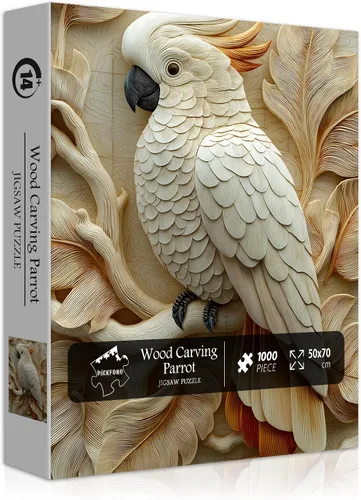 Miniatura 9 de Rompecabezas de águila calva para adultos, 1000 piezas, paisaje de fantasía, animal, pájaro, naturaleza, bosque, planta, escénico, imposible