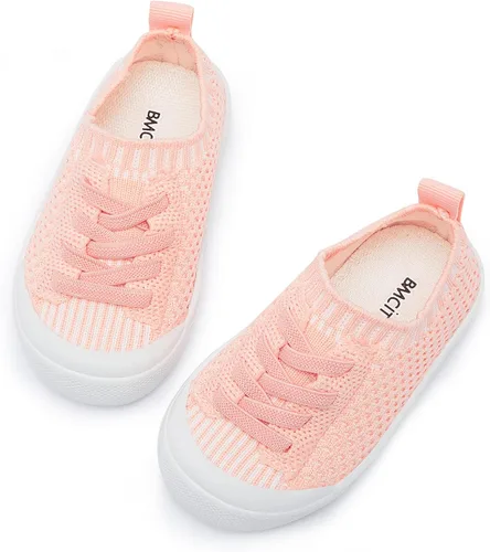 Miniatura 4 de BMCiTYBM Zapatos para caminar de malla transpirable para bebés, niños y niñas, ligeros, antideslizantes, para primeros pasos, 6, 9, 12, 18, 24 meses