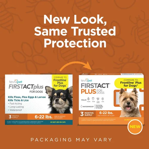 Miniatura 2 de Tópico Tevrapet FirstAct Plus contra pulgas y garrapatas para perros