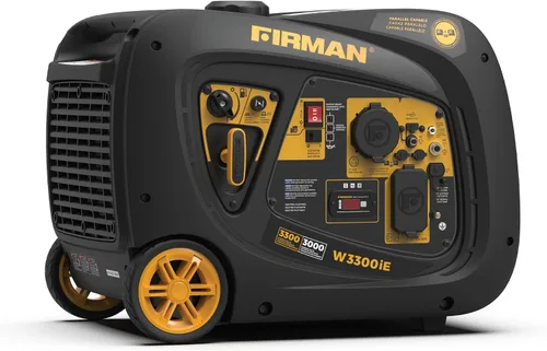 Miniatura 11 de FIRMAN Generador portátil con inversor de gas W03382, potencia de arranque eléctrico de 3650 W, silenciador silencioso de la serie Whisper, modo