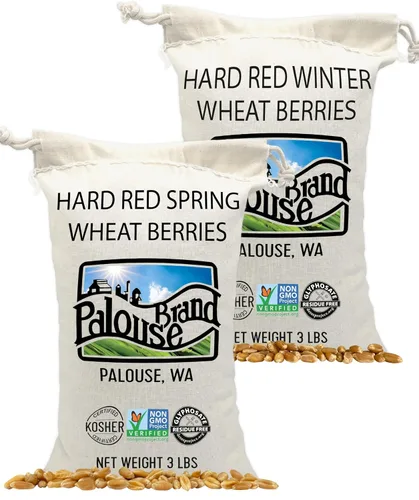 Miniatura 20 de Palouse Brand - Bolsa de trigo rojo primaveral Proyecto verificado sin OGM 100% no irradiado Certificado Kosher Parve Cultivado en EE.UU.