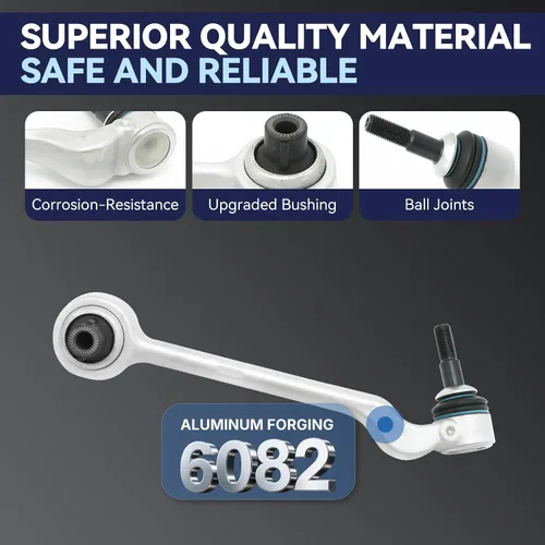 Miniatura 4 de Kit de suspensión de brazo de control inferior delantero, 4 piezas, compatible con BMW E90 325i 328i 330i 335i 335i 335is 128i 135i X1 (solo 2WD)