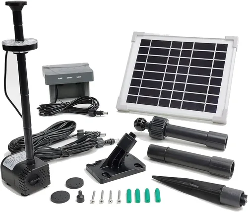 Miniatura 17 de Bomba de agua sumergible sin escobillas de 12V-24V DC 196 GPH para fuente solar hidroponía y acuaponía